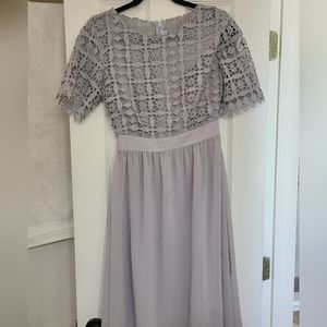 Small women's dress midi length